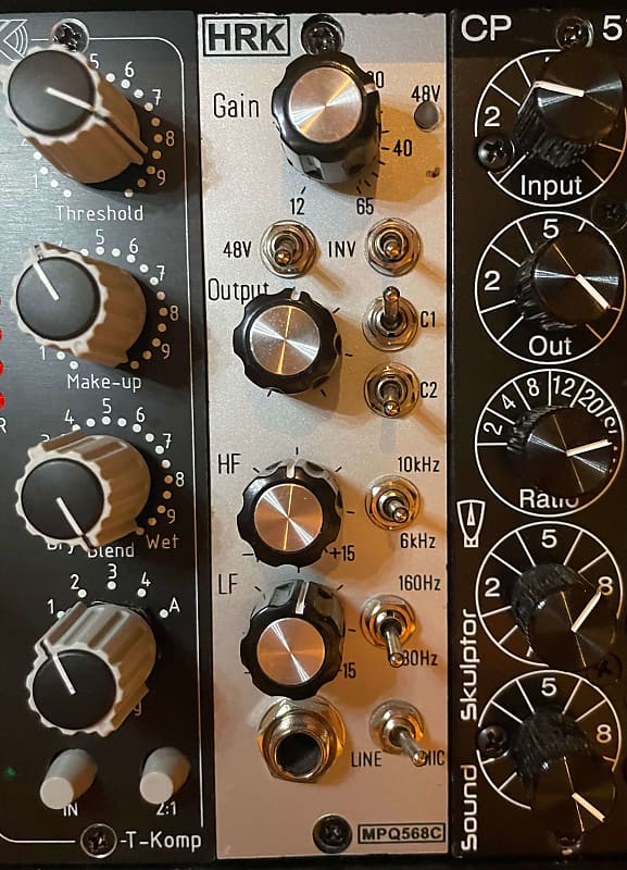 Bart HRK MPQ568C Mic Preamp Baxandall EQ Dual Colour Reverb