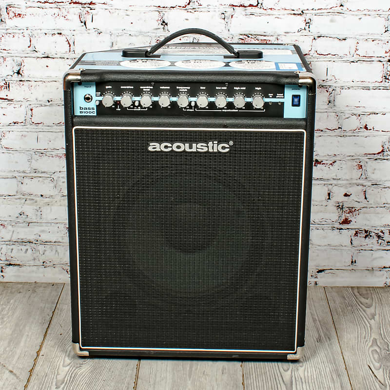 Acoustic - B100C - 100-Watt Solid-State Bass Combo Amplifier | Reverb