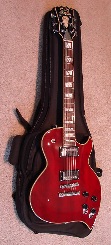 New D'Angelico Premier TD DAPTDCHRCS Electric Guitar, New Custom Gig Bag image 1