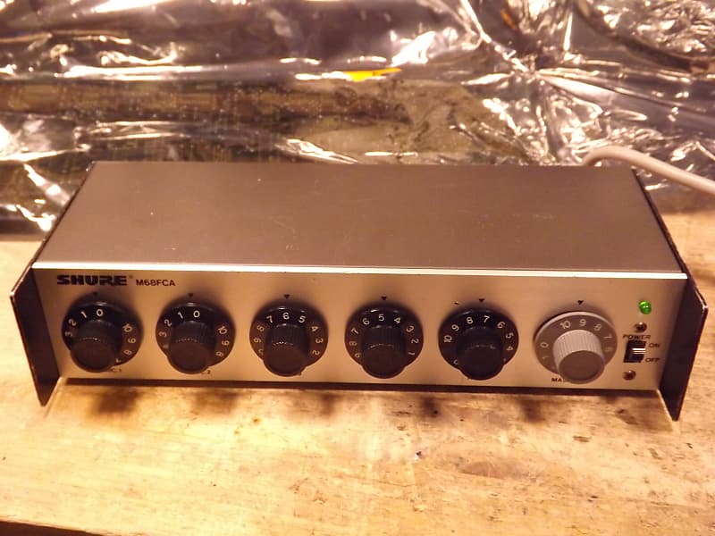ヴィンテージ】Shure M68 マイクミキサー 1960年代 ジャンク扱い