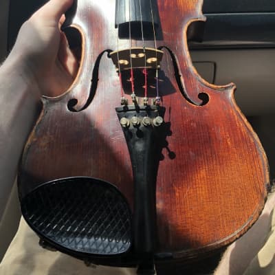 19th Century Antique German Stradivarius Violin | Reverb