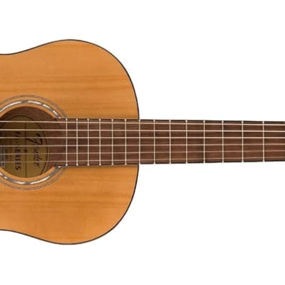 Fender Acoustic Classical Guitar, with 2-Year Warranty, Small Beginner Guitar (3/4 Size) with Nylon Strings (Easier on Fingers), Includes Guitar Bag image 1