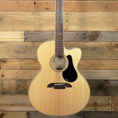 Alvarez AJ80ce 12-String Acoustic/Electric Guitar Natural image 4