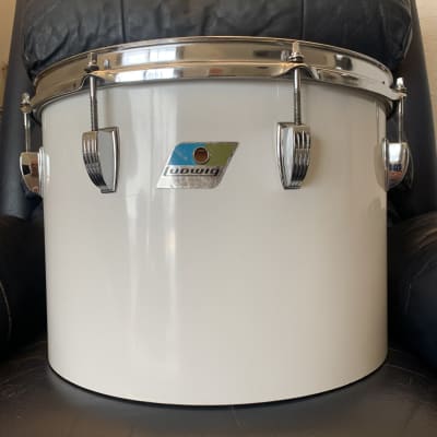 Ludwig Concert 1970’s - 14" White wrap image 2