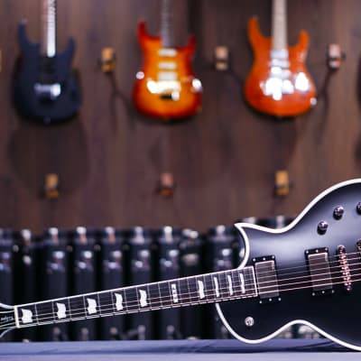 Esp E Ii Eclipse Bb Black Satin | Reverb