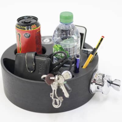 Joe's Butler caddy style drinks, wallet and phone holder with tom bracket image 1