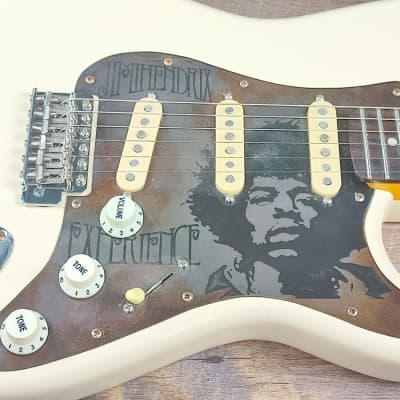 MyDream Partcaster - Jimi Hendrix XP - Relic Aged White - Dreamsongs image 3