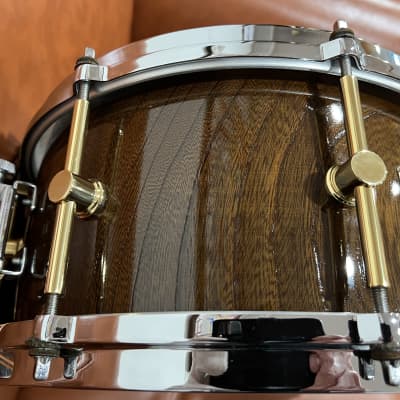 Canopus Zelkova 13 x 6.5 Snare Drum - Excellent - Rare Early Version |  Reverb