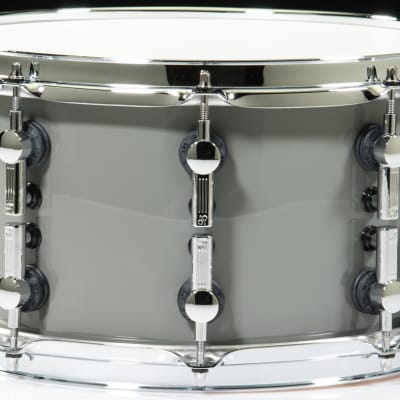 Sonor SQ2 Snare Drum 14 x 7 Medium Beech - Mouse Grey Lacquer | Reverb