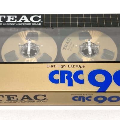 Vintage 1983 Teac CRC 90 Type II Reel to Reel Cassette Tape (Sealed /  New)
