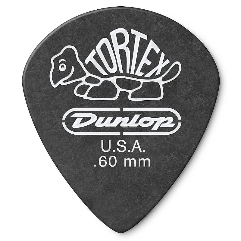 Dunlop 482P60 Tortex Jazz III .60mm Guitar Picks (12-Pack) image 1