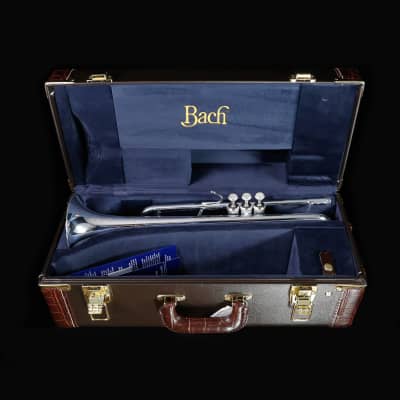 Bach LR180S37 Stradivarius 180 Series Profess Bb Trumpet #37 Bell, Silver Plated image 11