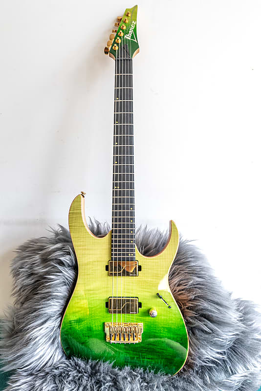 アイバニーズ　LHM1 Luke Hoskin signature Ibanez LHM1 Luke Hoskin Signature in Transparent Green