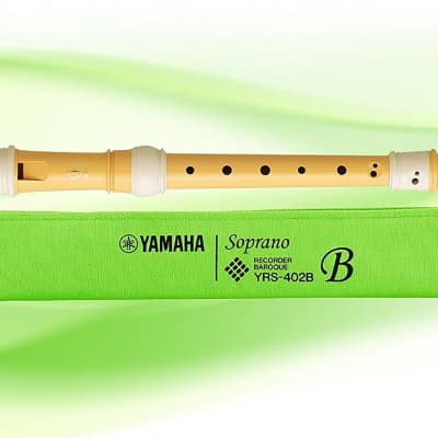 Yamaha  Ecodear Soprano Recorder Baroque Fingering YRS-402B image 2