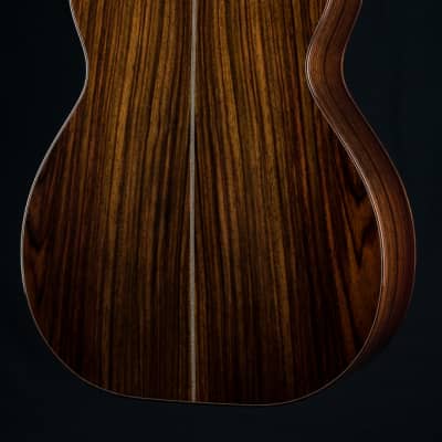 Huss and Dalton OM-C Thermo-Cured Adirondack Spruce and Indian Rosewood NEW image 15
