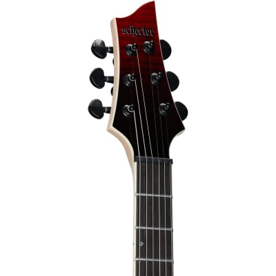 Schecter C-1 SLS Elite Electric Guitar, Blood Burst image 3