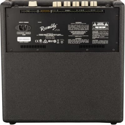 Fender Rumble LT25 25-Watt 1x8" Bass Combo - Black image 3