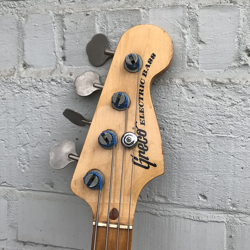RARE 1980's Greco Precision Bass CUSTOM MADE Blue Metallic +