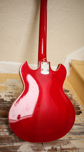 1963/1964 Japanese Teisco EP-2T Semi-Hollow Surf Guitar MIJ