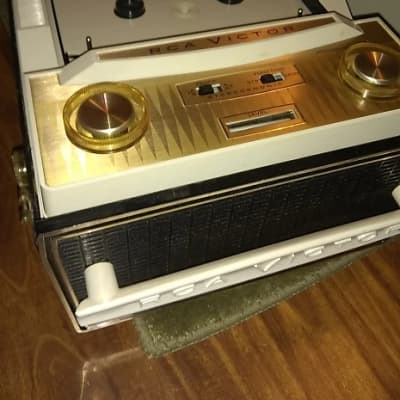 1962 RCA Victor Stereophonic (All Tube Chassis) Reel To Reel Tape Cartridge  Recorder/Player w/ GENUINE RCA TAPE CARTRIDGE