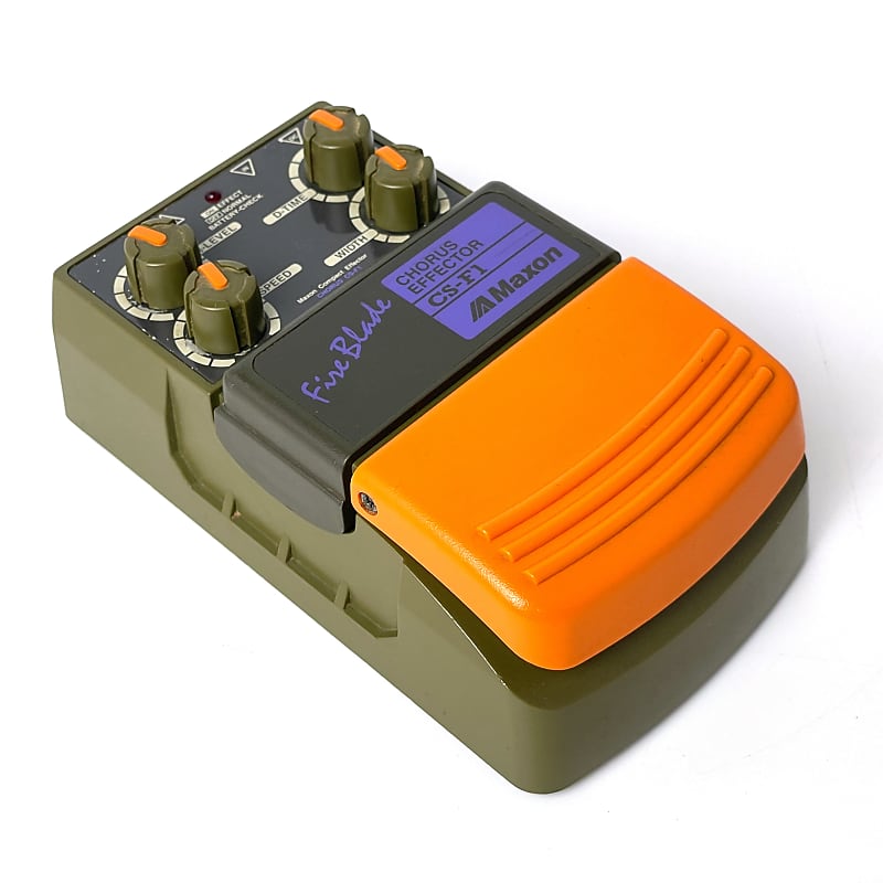 最新デザインの CS-F1 Maxon Chorus Reverb | japan in Made rare1994 pedal ギター