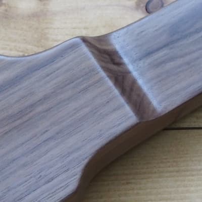 Woodsville Chicago 51 Lap Steel - Walnut, with Padded Gig Bag image 10