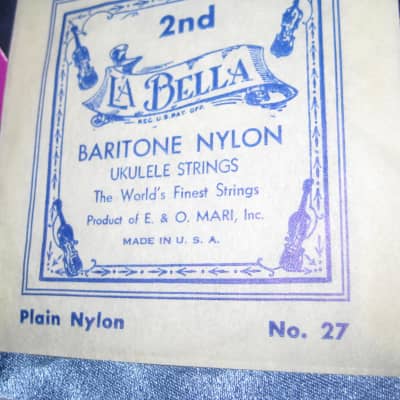 La Bella Three (3) Sets of Baritone Ukulele Strings image 4