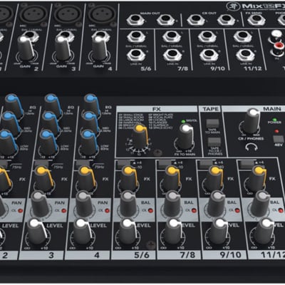Mackie Mix12FX 12-Channel Compact Mixer w/ FX image 8
