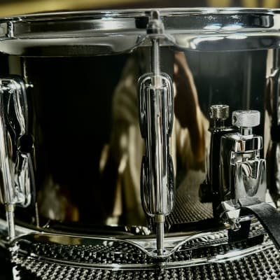 Dixon Artisan Signed Gregg Bissonette 6.5″ X 14″ Steel Snare Drum - Authorized Dixon Dealer image 8