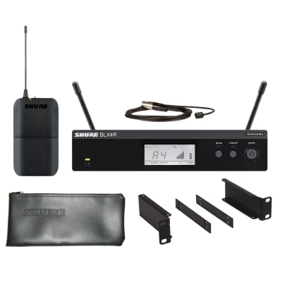 Shure BLX14R/W93 Wireless Rack-Mount Presenter System w WL93 | Reverb