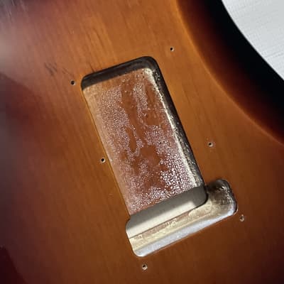 2013 Fender USA Stevie Ray Vaughan SRV Signature Stratocaster Guitar Body w/ Guard image 17