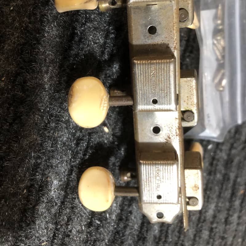 Vintage Gibson (Kluson) Deluxe Tuners - Double Line, Double Ring