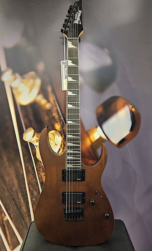 Ibanez GRG121DX-WNF GRG GIO Series E-Guitar 6 String - Walnut Flat