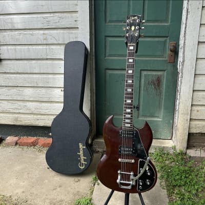 Gibson SG Deluxe 1972 - Cherry image 1