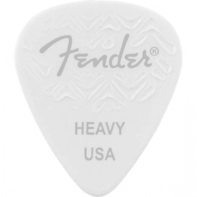 Fender Wavelength 351 Guitar Picks - Heavy (6)