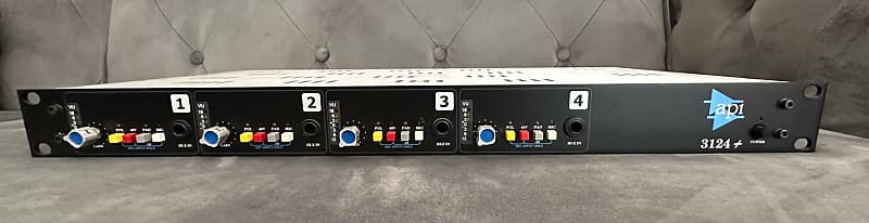 API 3124+ 4-Channel Mic Preamp image 1
