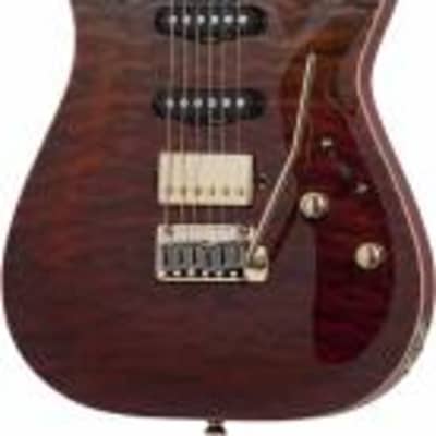 Schecter California Classic Series Electric Guitar w/ Case - Bengal Fade 7303 image 25