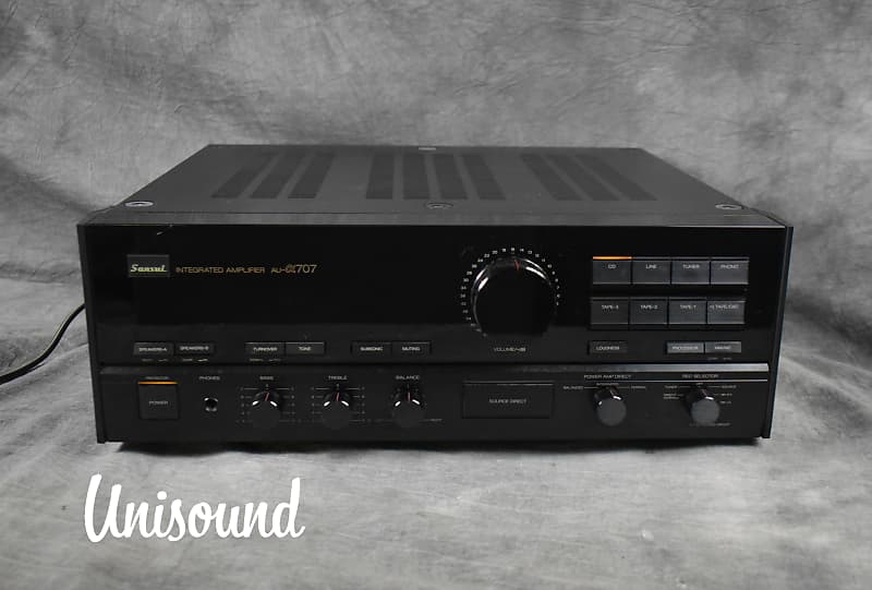 Sansui AU-α707 Integrated Amplifier in Very Good Condition [Japanese  Vintage!] | Reverb Canada