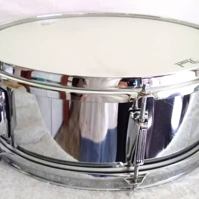 UNMARKED STEEL SNARE DRUM 14" X 5.5" COS image 3