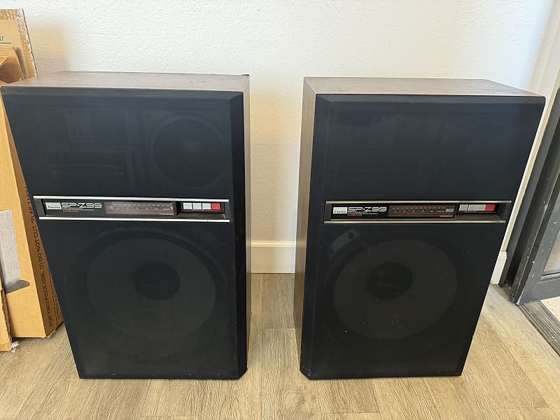 RARE SANSUI SP-Z99 320 WATT INPUT VINTAGE SPEAKERS WORK GREAT | Reverb