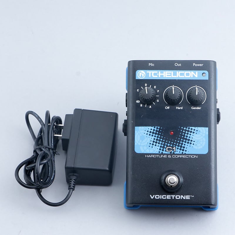 TC Helicon Voicetone C1 Hardtune & Correction Vocal Effects