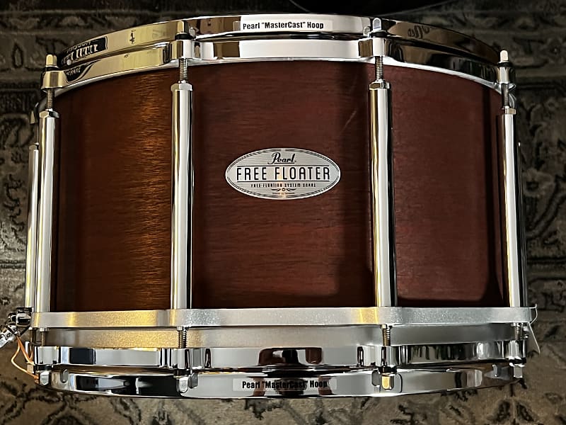 Pearl Free Floating 14 x 8 African Mahogany