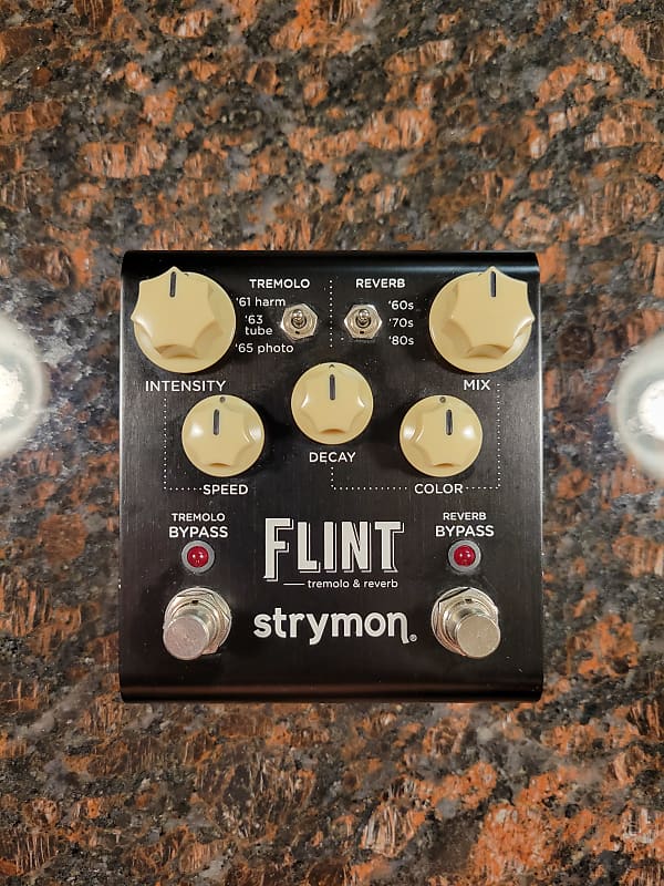 Strymon Flint V1 with tap tempo/favorite switch and cable | Reverb