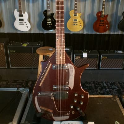Used Coral Vincent Bell Sitar guitar w/case for sale
