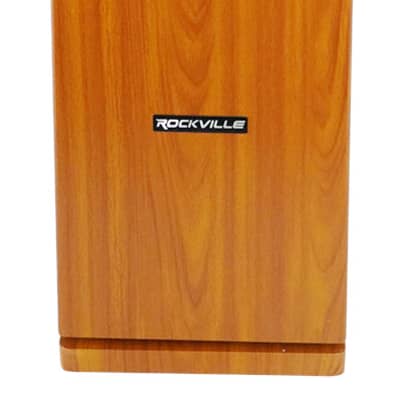 (1) Rockville RockTower 64C Classic Home Audio Tower Speaker Passive 4 Ohm image 17