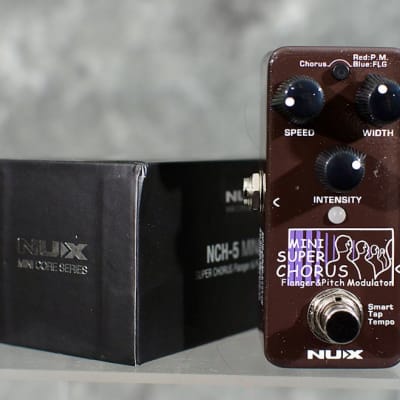 Reverb.com listing, price, conditions, and images for nux-nux-nch-5-super-chorus-flanger-pitch