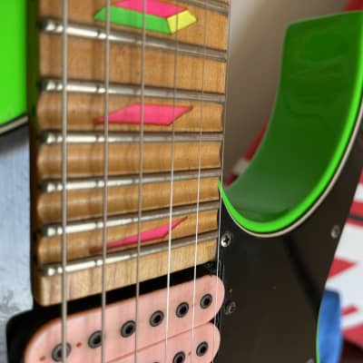 Ibanez JEM777-LG Steve Vai Signature with Edge Tremolo 1987 - 1988 - Loch Ness Green image 18