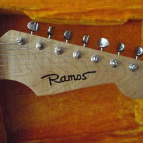 Rare ~ Custom Hand Built Dominick Ramos Stratocaster Style   7 Seven String Shell Pink Strat image 6