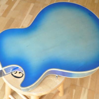 IBANEZ GB10EM JBB Jet Blue Burst / George Benson Signature / Artist Series / GB10EM-JBB image 11
