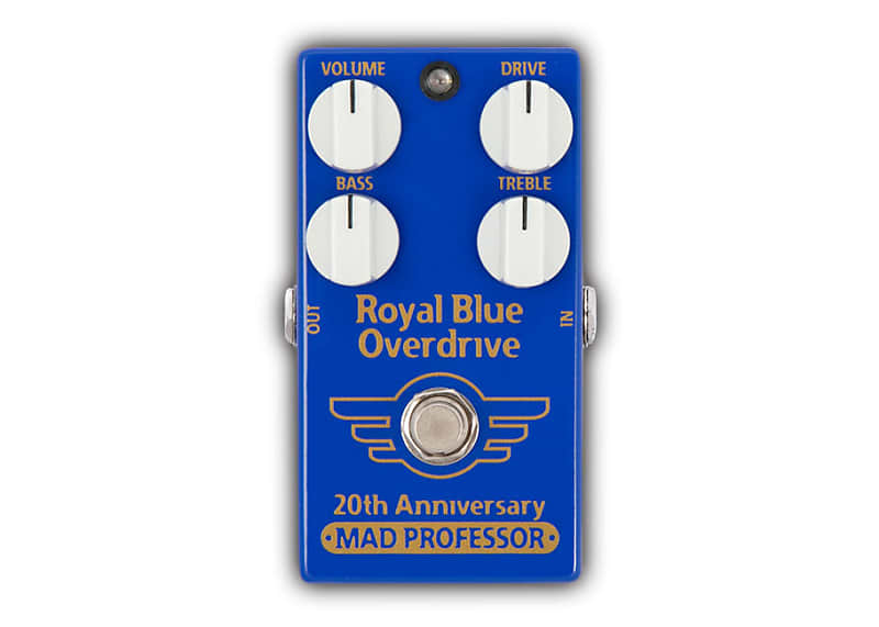 Mad Professor 20th Anniversary Royal Blue Overdrive